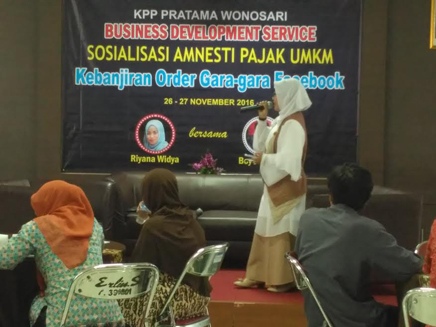 Dorong UKM berkembang KPP gelar pelatihan ukm via medsos 