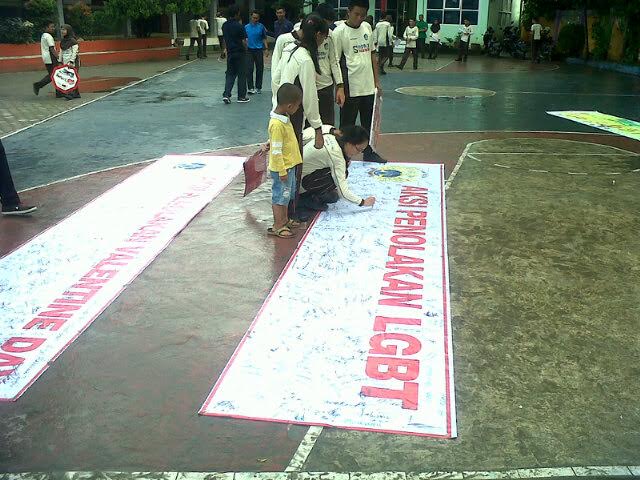 Osis Smpn Satu Jambi Menolak  Lgbt dan Valentine Day
