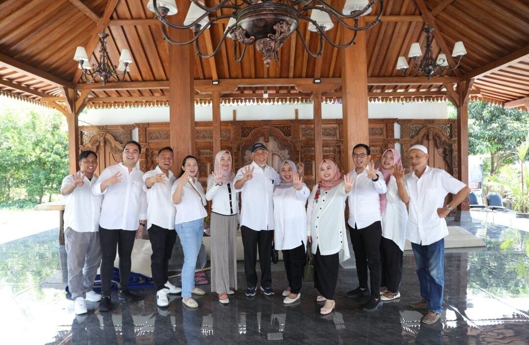 Pemilu 2024, Bupati Sleman Nyoblos di TPS 040 Jaban, Tridadi