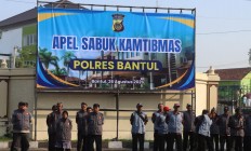 Polres Bantul Gelar Apel Sabuk…