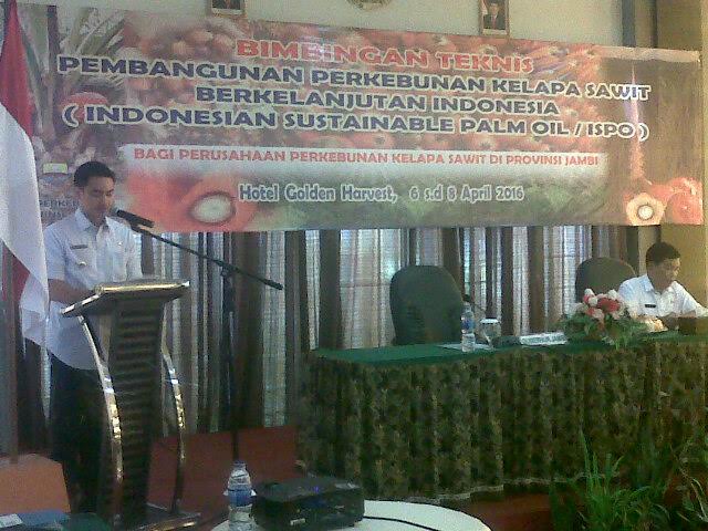Bintek pembangunan perkebunan kelapa sawit untuk menggerakan roda pembangunan