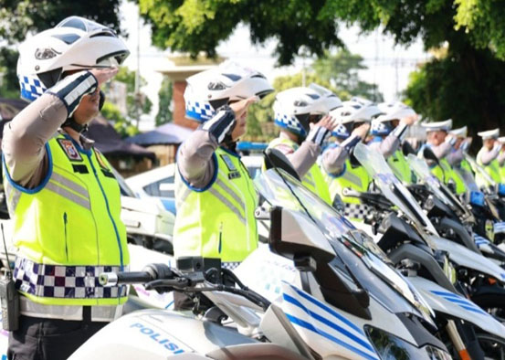 POLDA DIY LAKSANAKAN APEL GELAR OPERASI KESELAMATAN PROGO-2024