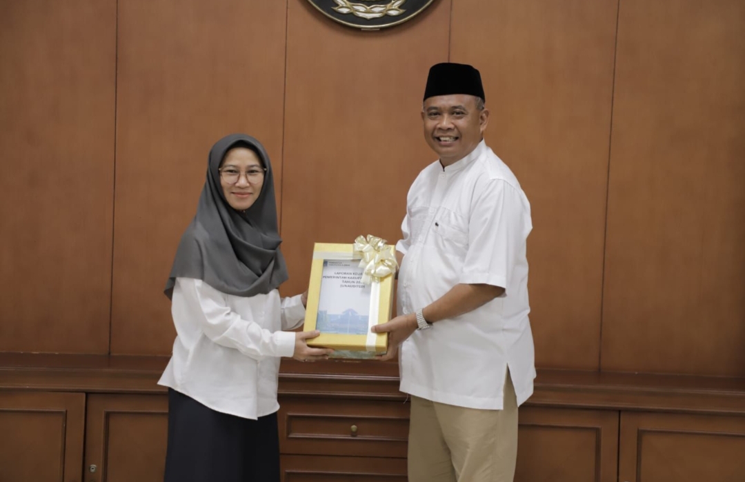 Sleman Pertama se-DIY Serahkan LKPD Tahun 2025, Harda Sebut Bentuk Good Government