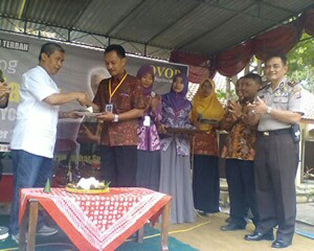 Sego Gudangan Menu Khas 'Orang Pedesaan Yang Sehat Menyehatkan 'Wabub Melounching  di Terbah Patuk Gunungkidul 