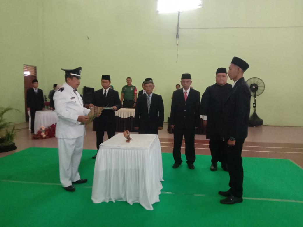 Muhktarom Resmi Dilantik Sebagai Kamituwa Argodadi Sedayu Bantul