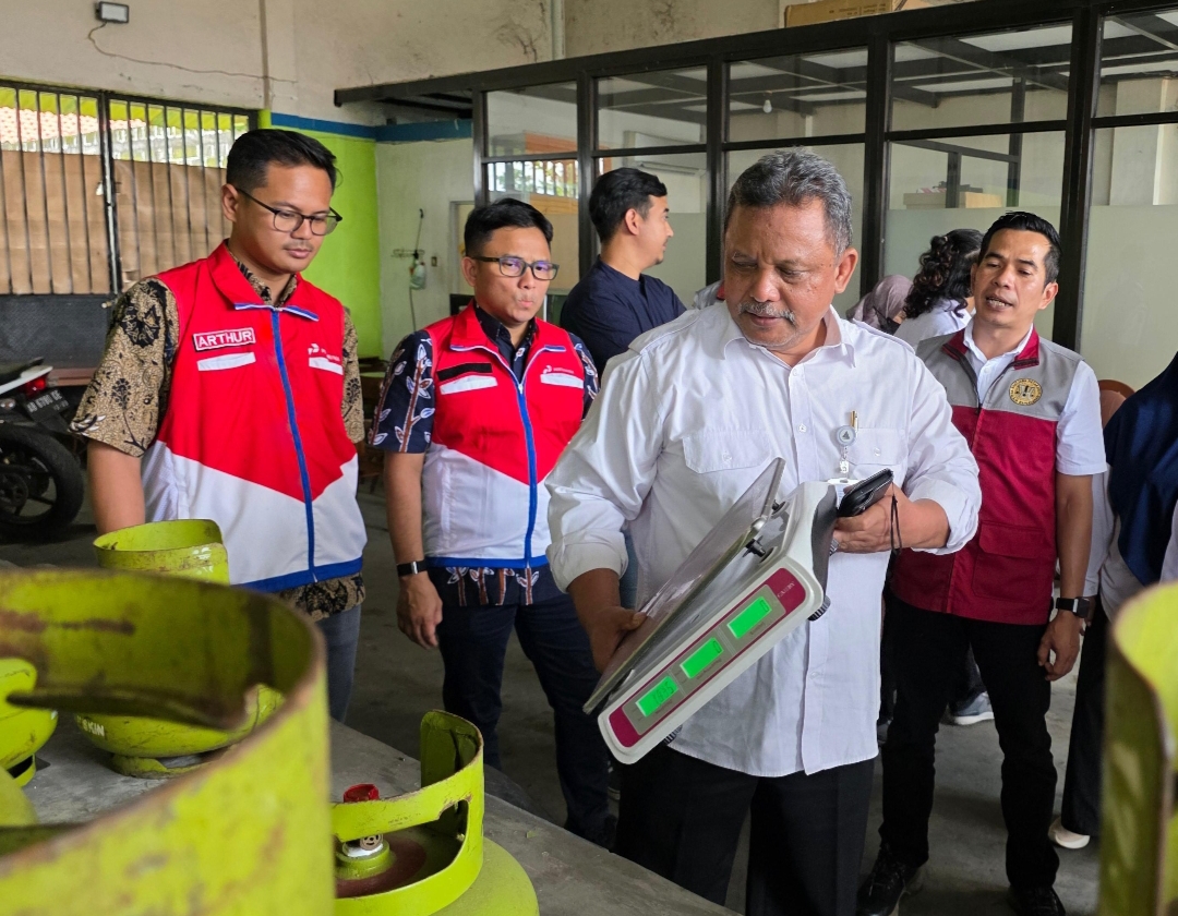 Pastikan Sesuai Takaran, Pemkab Sleman Cek Volume Gas Elpiji 3 Kg