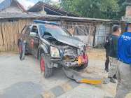 Mobil Brimob Peok Terserempet KA…
