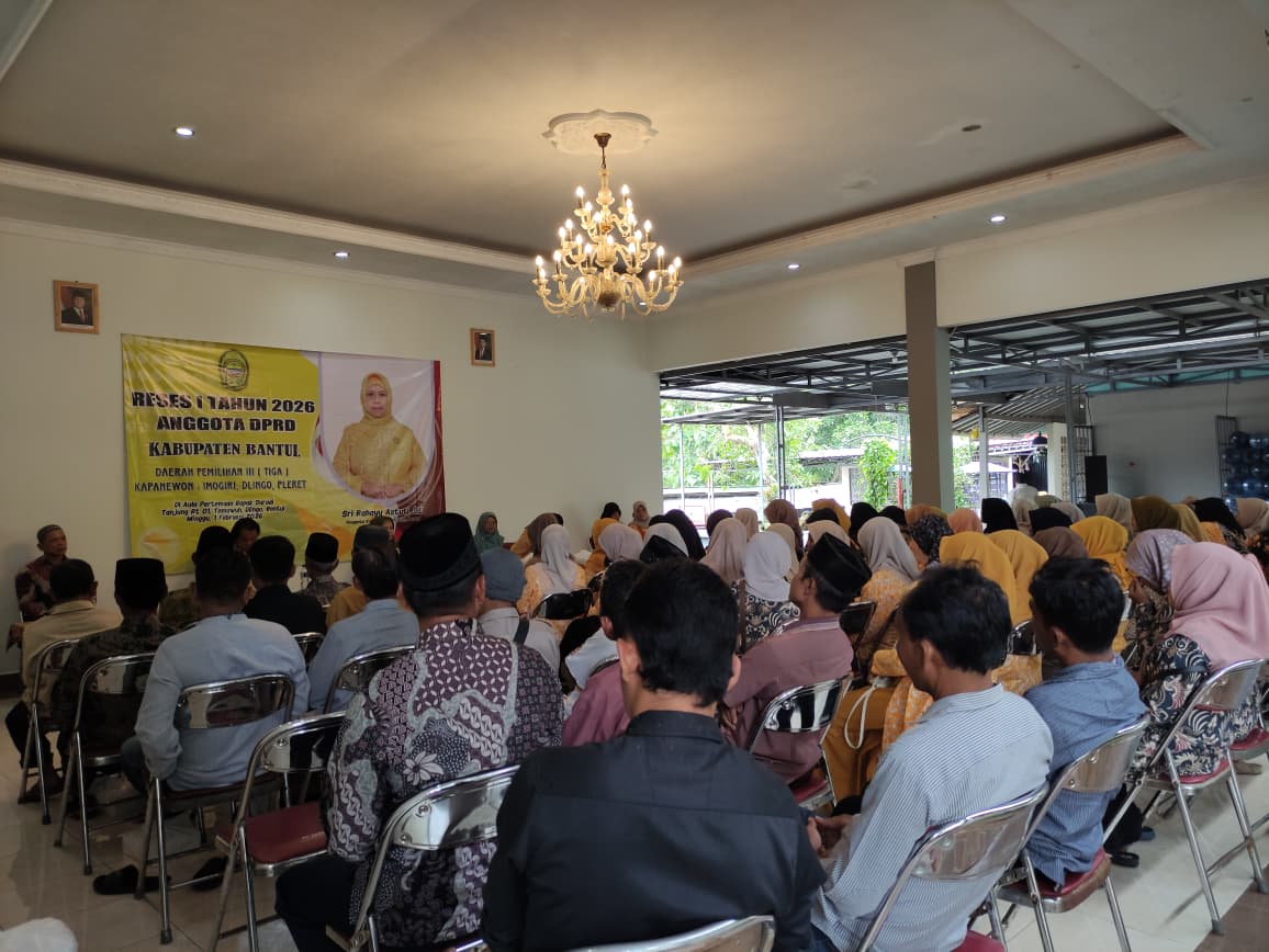 Dprd Bantul Sri Rahayu Astuti SE Temuwih Dlingo 1 Februari 2026 Gelar Reses 