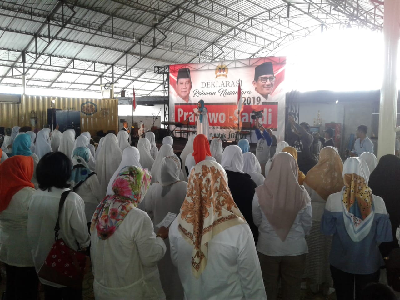RELAWAN NUSANTARA PRABOWO -SANDI 2019 DI DEKLARASIKAN