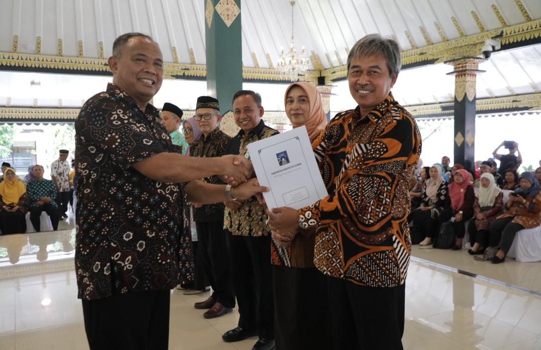 268 PNS Pemkab Sleman Terima SK Pensiun TMT 1 Januari hingga 1 Juni 2026