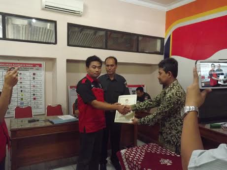 BENYAMIN – MUSTANGID AKHIRNYA LOLOS MENJADI BALON CABUP CAWABUP GUNUNGKIDUL 2015