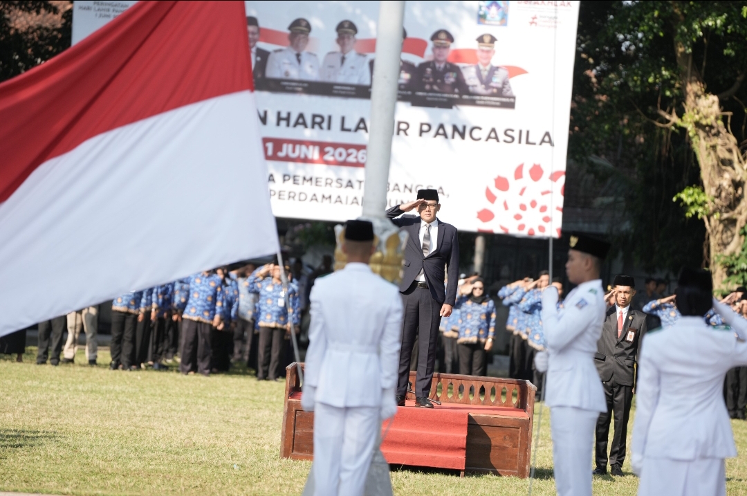 Pemkab Sleman Laksanakan Upacara Peringatan Hari Lahir Pancasila Tahun 2026