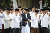 Upacara Hari Santri 2026 Pondok Pesantren di Sleman Gelar Salat Istiqa Munajat Do'a Minta Hujan