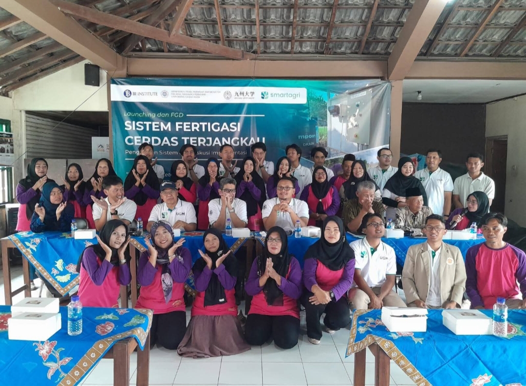 UGM Launching Sistem Fertigasi Cerdas Terjangkau AURORA 
